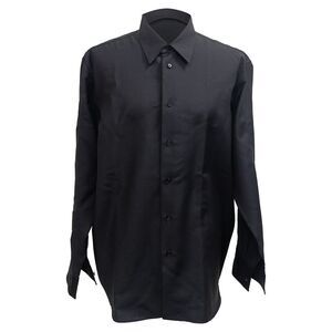 Jil Sander Shirt in Black Wool